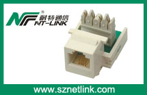 NT-K024A 110type Cat3 RJ45 Keystone Jack