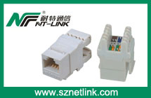 NT-K009 Dual IDC RJ45 Keystone Jack