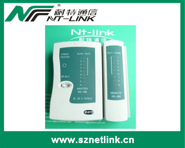 Universal Network RJ11/RJ12/RJ45 NS-468 Cable Tester