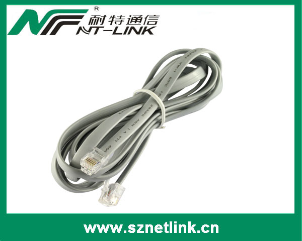 RJ12/RJ11 Plug to plug extension cord