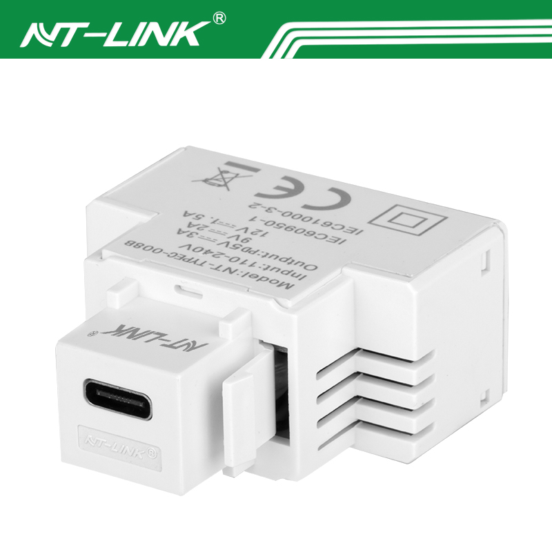 Quick Charge RJ45 Type C Port PD20W Charger