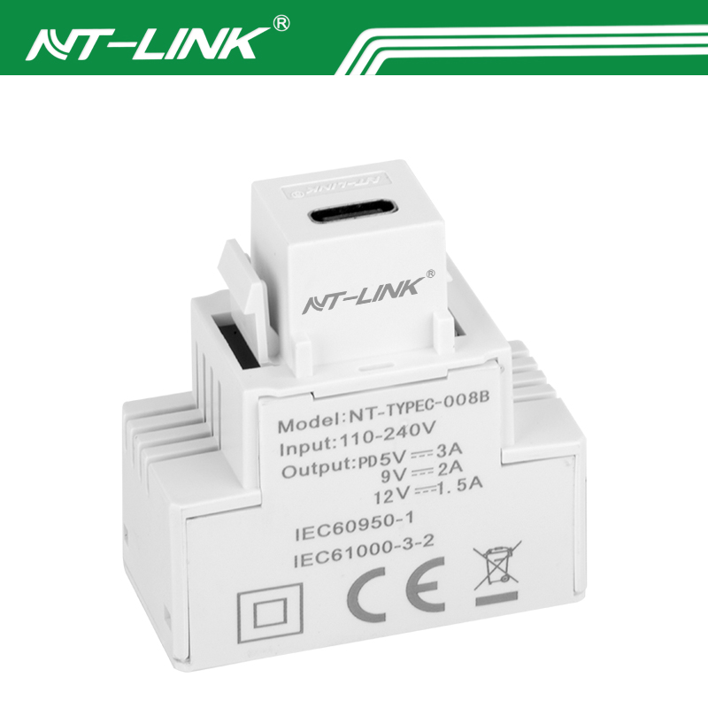 Quick Charge RJ45 Type C Port PD20W Charger