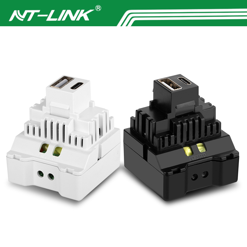 Type A+Type C RJ45 Dual Port PD30W Charger