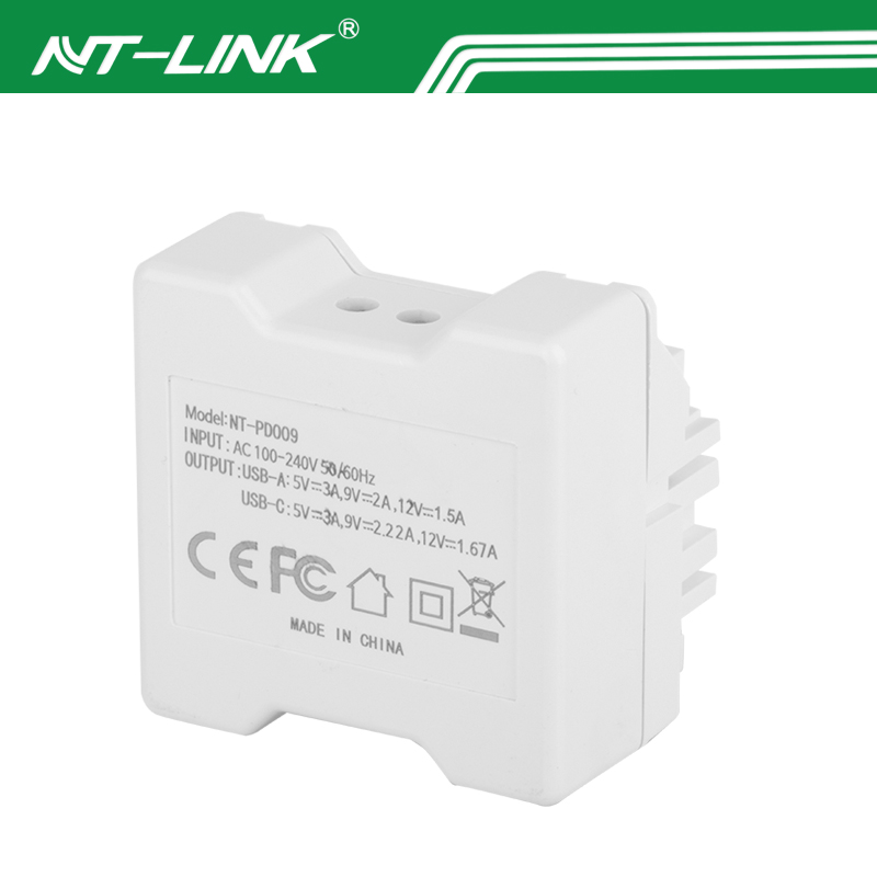 Type A+Type C RJ45 Dual Port PD30W Charger